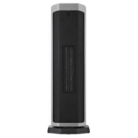 23In Tower Heater, Black, New