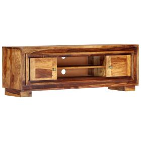 TV Cabinet Brown Solid Acacia Wood Medium TV Cabinet