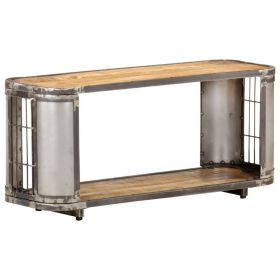 TV Cabinet Natural finish Solid mango wood, steel, iron Medium