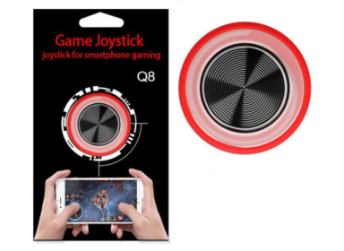 Mobile game joystick handle sucker (Option: Red)