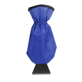 Ice Scraper Glove Car Windshield Snow Scraper Remover Glove Lined Of Fleece Winter Ice Scraper Mitt (Option: Purple)