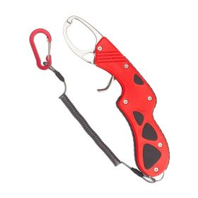 Fishing Equipment Fish Control Clamp for Outdoor Fishing(TK Shipping) (Color: Red, Accessory Type: Jaw Fish Controller)