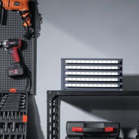 Tap Dispenser Cabinet, Five-Drawer Tap Organizer Cabinet For #2-56-#12-28 Steel Tap Dispenser Organizer Cabinet With Labels, 60-Compartment Stack (Option: Grey)