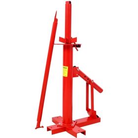 Portable Manual Tire Changer 8 Inch To 16 Inch Tire Changer Bead Remover Installation Tool Manual Steel Tire Changing Tool For Car Truck Home Gar (Option: Red)